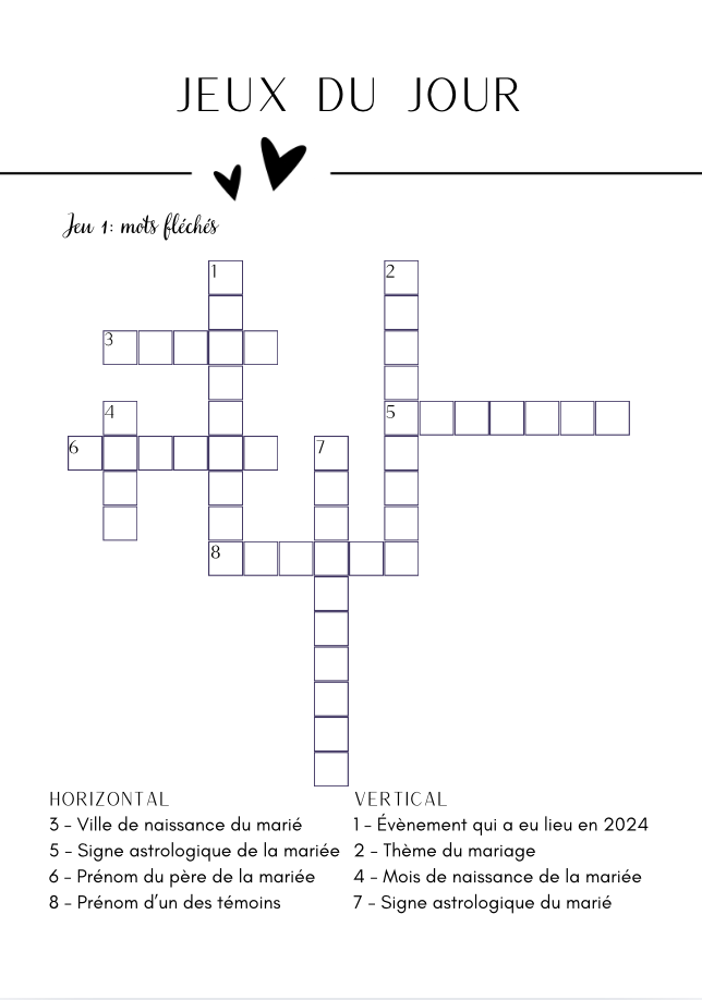 Gazette des mariés