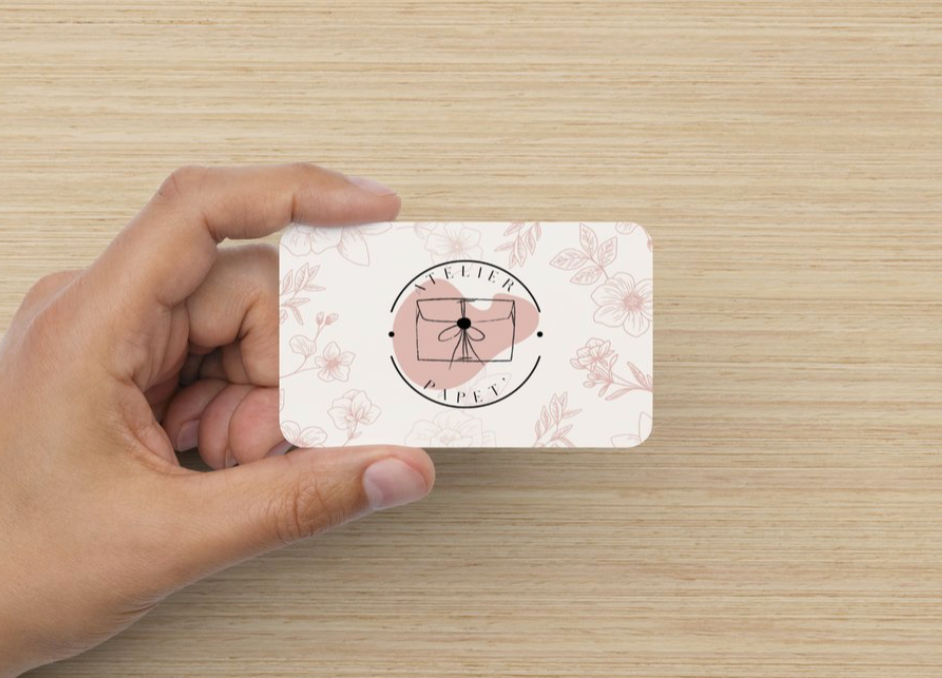Carte de visite professionnelles personnalisées