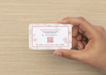 Carte de visite professionnelles personnalisées