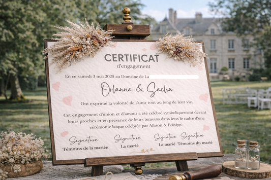 Certificat d'union