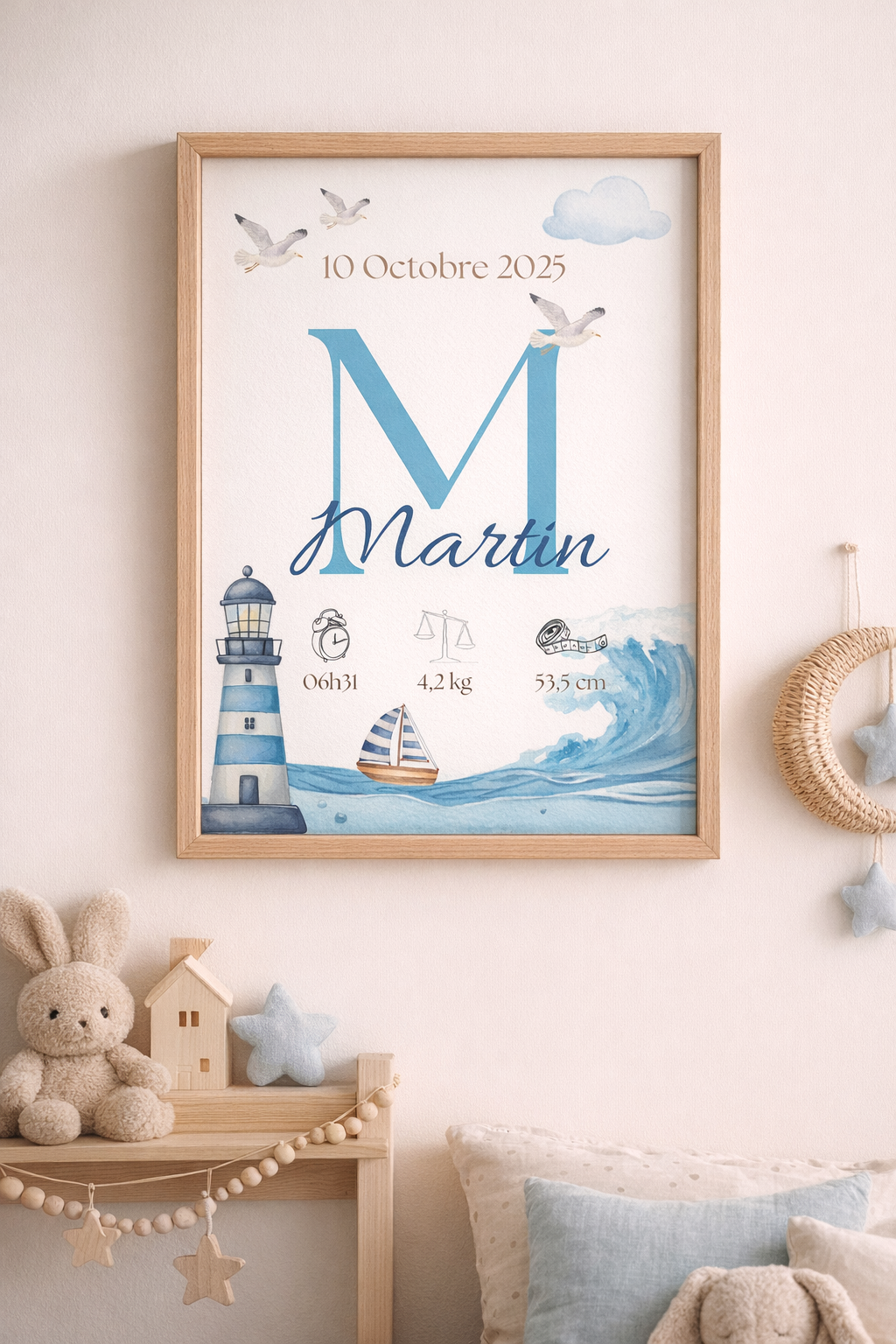 Affiche naissance
