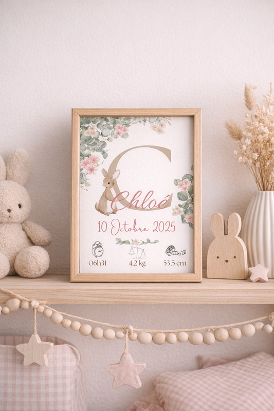 Affiche naissance