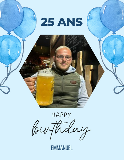 Invitation anniversaire