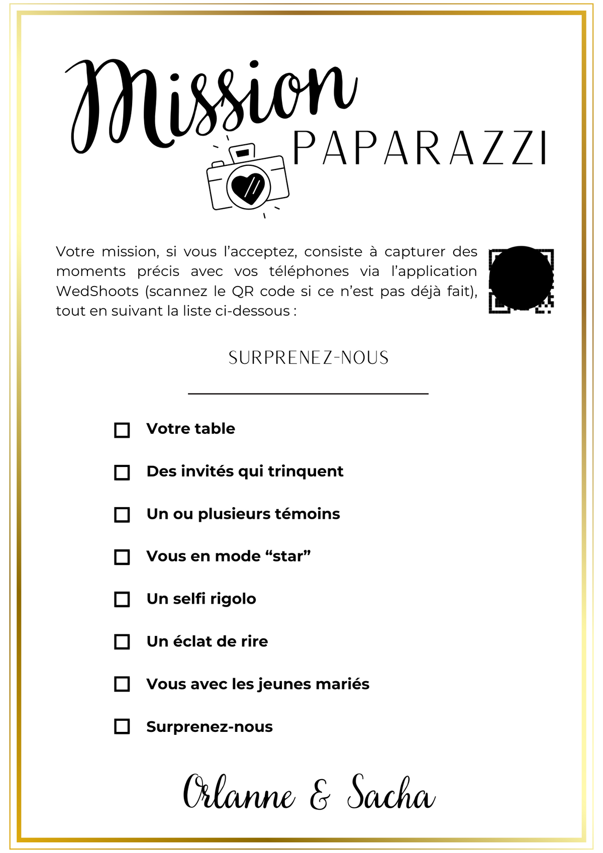 Jeux du paparazzi