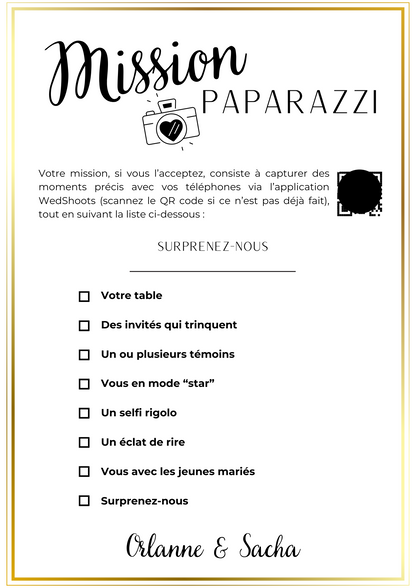 Jeux du paparazzi