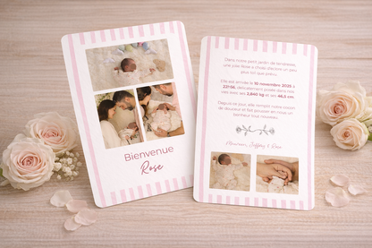 Faire-part de naissance